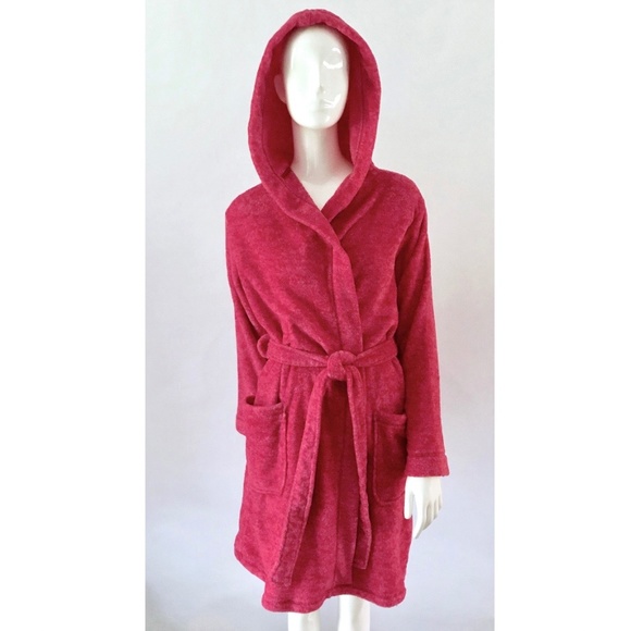 Ultra Beauty Bright Pink Short Robe - Picture 1 of 10